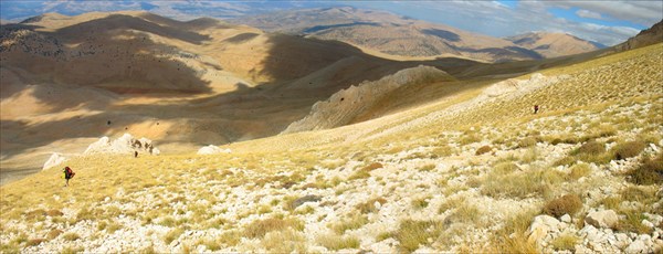 Фото Панорама траверса южного борта котл.Чам, в верхней части